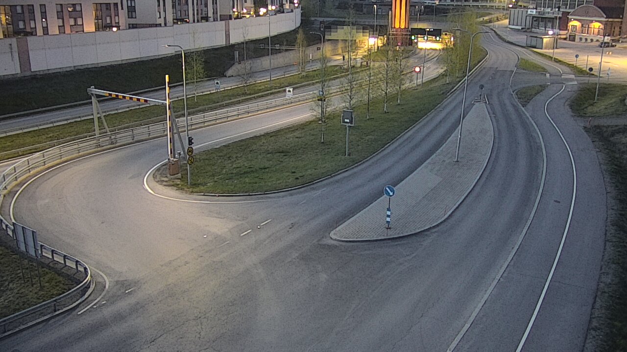 Weather Camera Image Road 12 Tampere, Rantatunnelin ramppi, west, Tampere, Pirkanmaa
