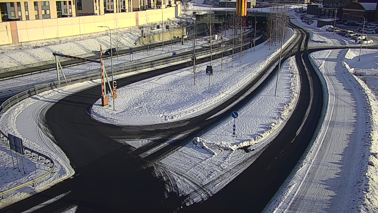 Kelikamerat Kuva Tie 12 Tampere, Rantatunnelin ramppi, länsi, Tampere, Pirkanmaa