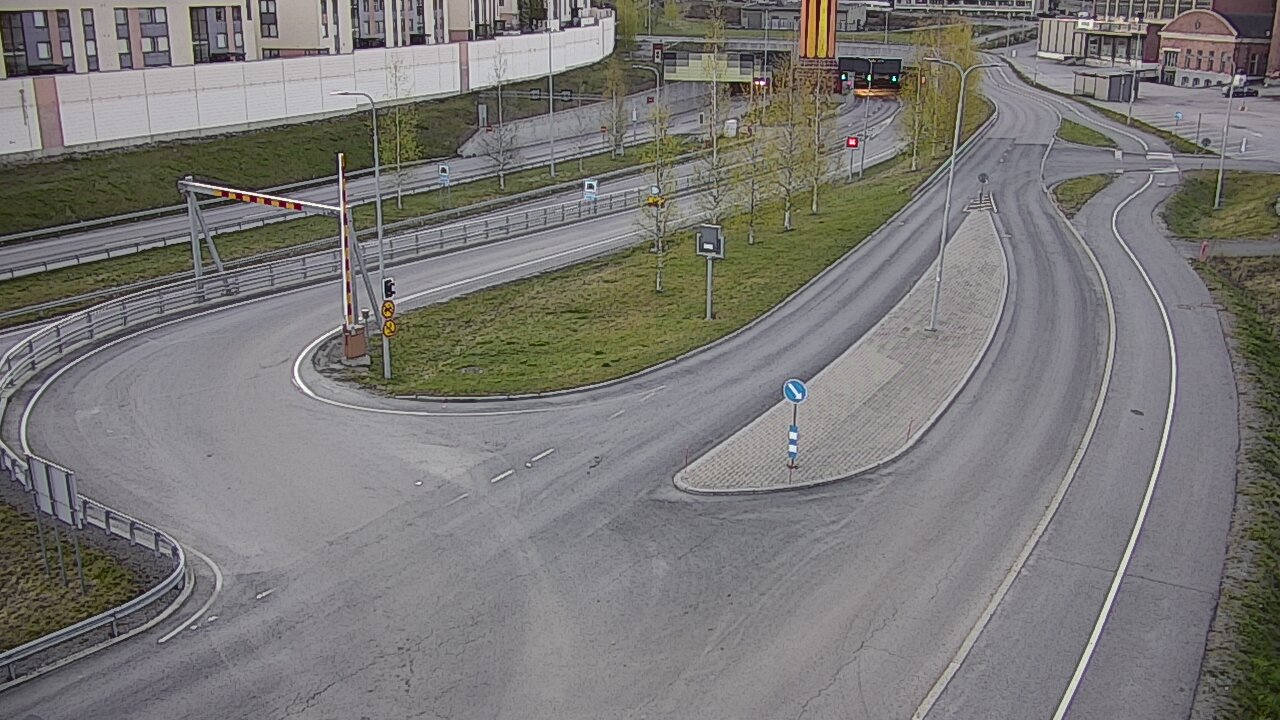 Weather Camera Image Väg 12 Tammerfors, Rantatunneli ramppi, väst, Tampere, Pirkanmaa
