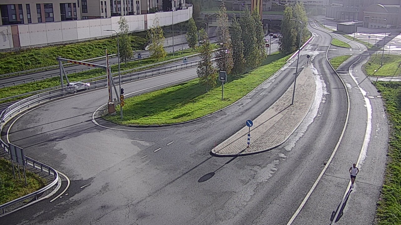 Weather Camera Image Väg 12 Tammerfors, Rantatunneli ramppi, väst, Tampere, Pirkanmaa