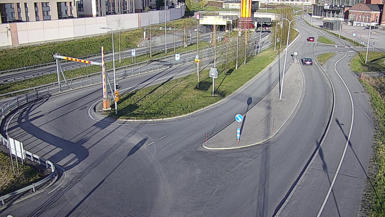 Weather Camera Image Road 12 Tampere, Rantatunnelin ramppi, west, Tampere, Pirkanmaa