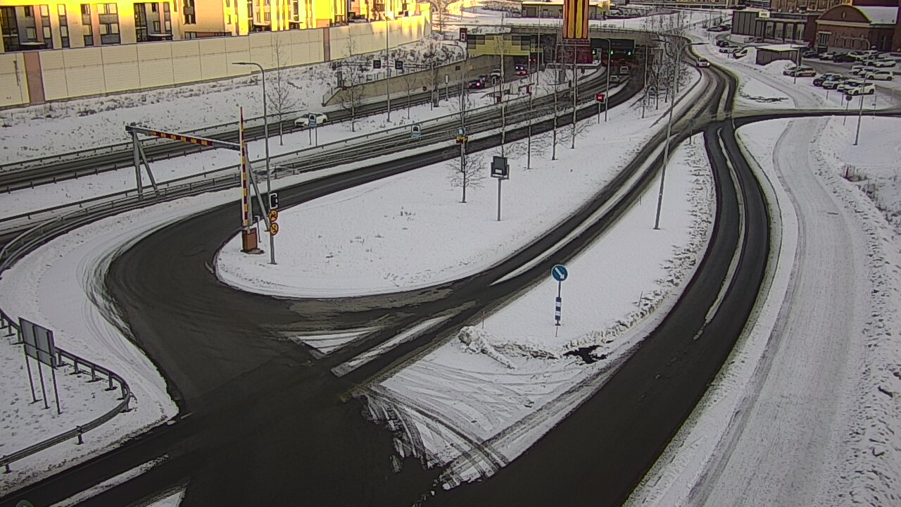 Kelikamerat Kuva Tie 12 Tampere, Rantatunnelin ramppi, länsi, Tampere, Pirkanmaa