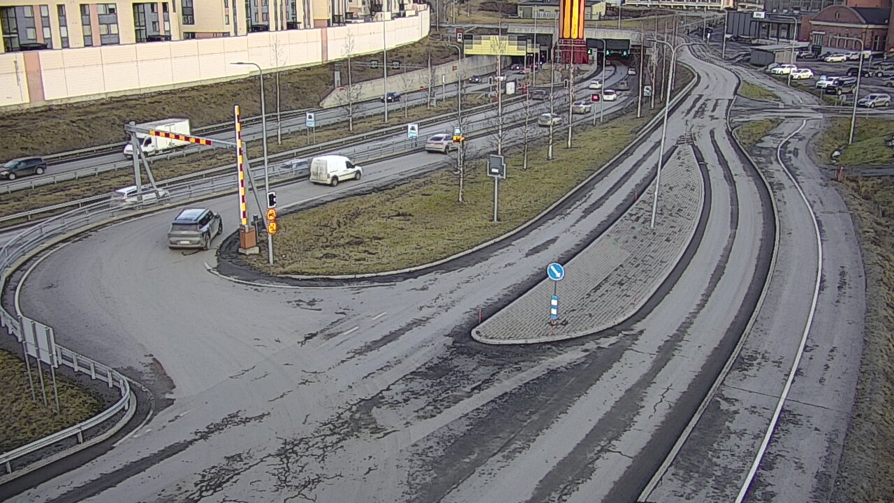 Kelikamerat Kuva Tie 12 Tampere, Rantatunnelin ramppi, länsi, Tampere, Pirkanmaa