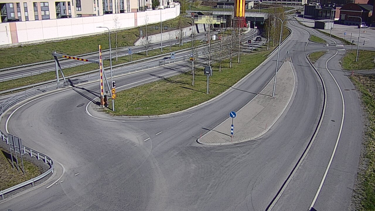 Weather Camera Image Road 12 Tampere, Rantatunnelin ramppi, west, Tampere, Pirkanmaa