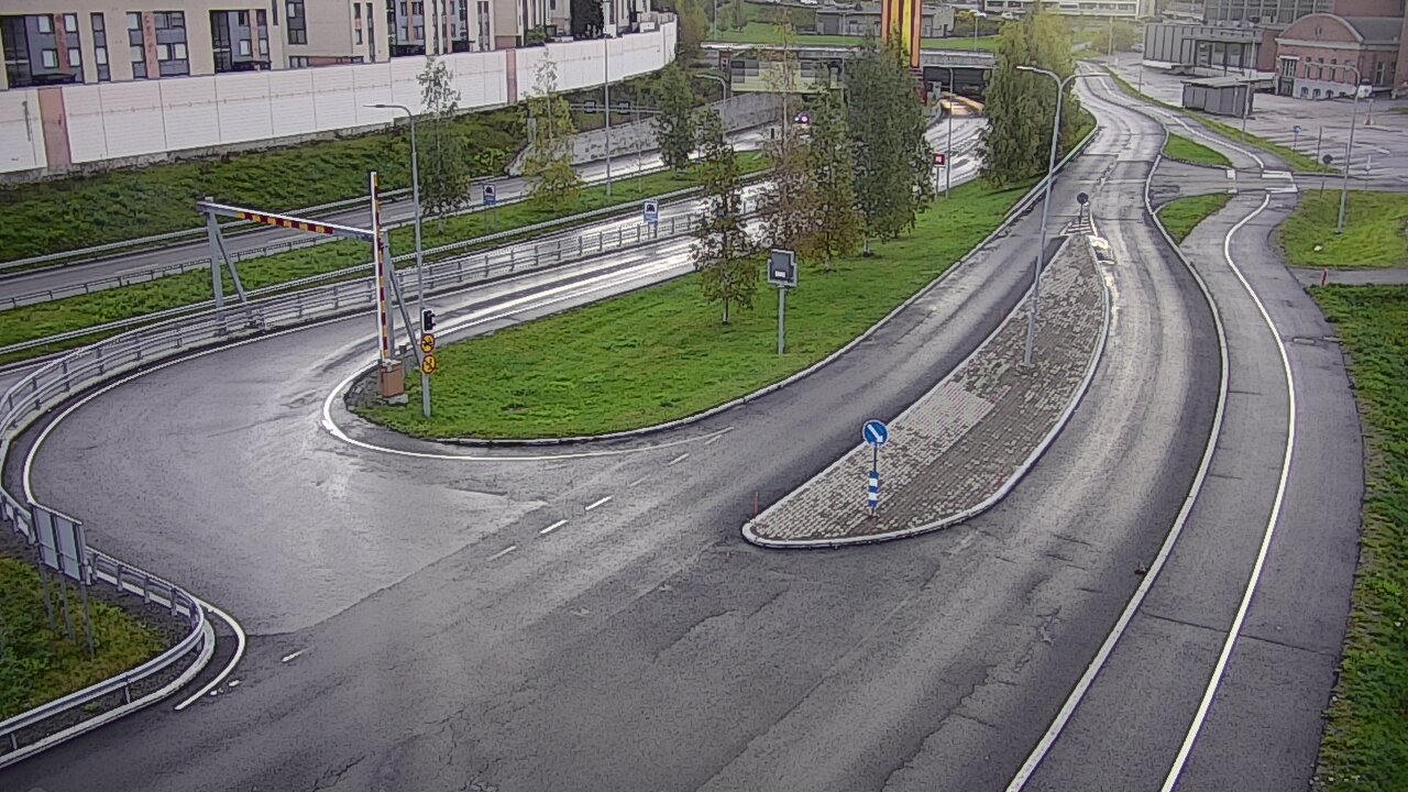 Weather Camera Image Väg 12 Tammerfors, Rantatunneli ramppi, väst, Tampere, Pirkanmaa