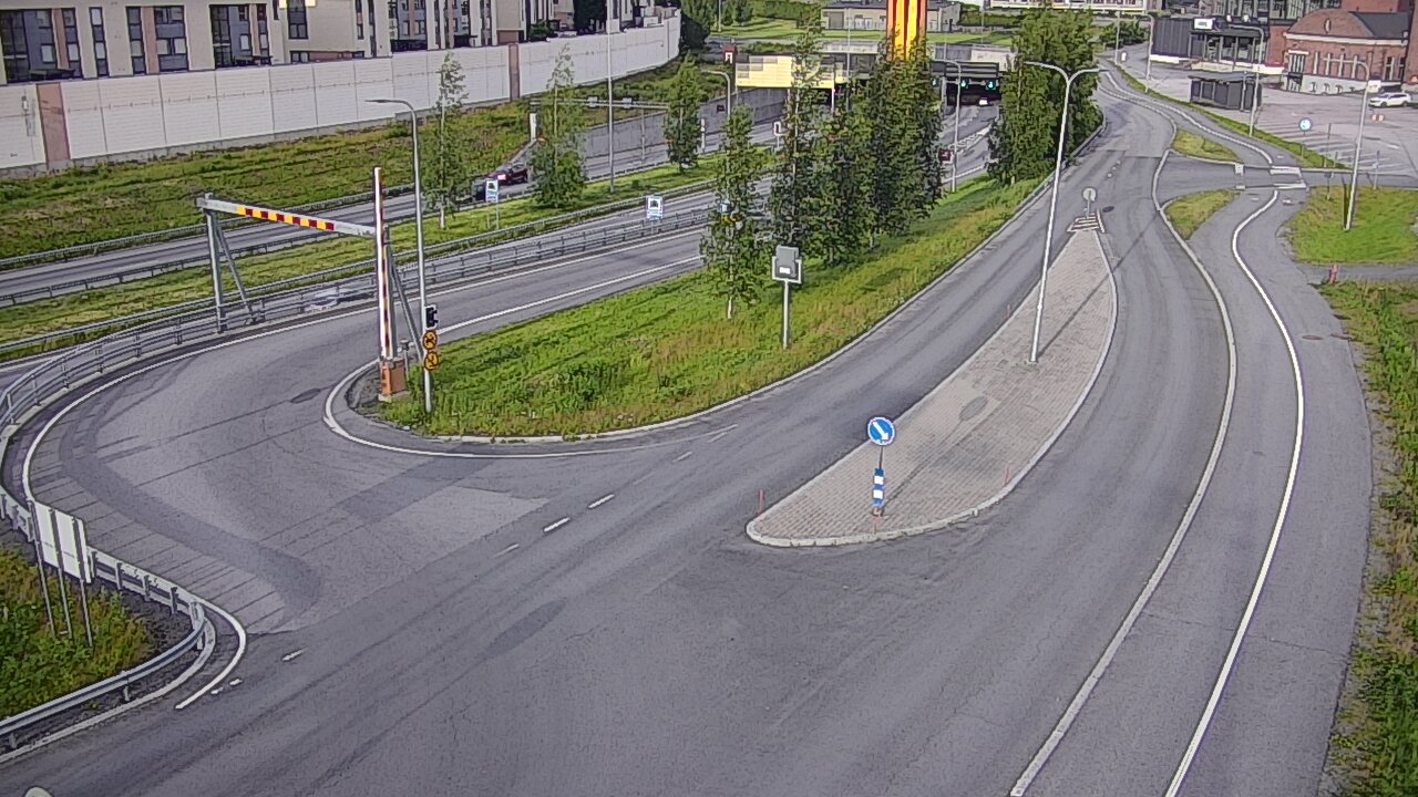 Kelikamerat Kuva Tie 12 Tampere, Rantatunnelin ramppi, länsi, Tampere, Pirkanmaa