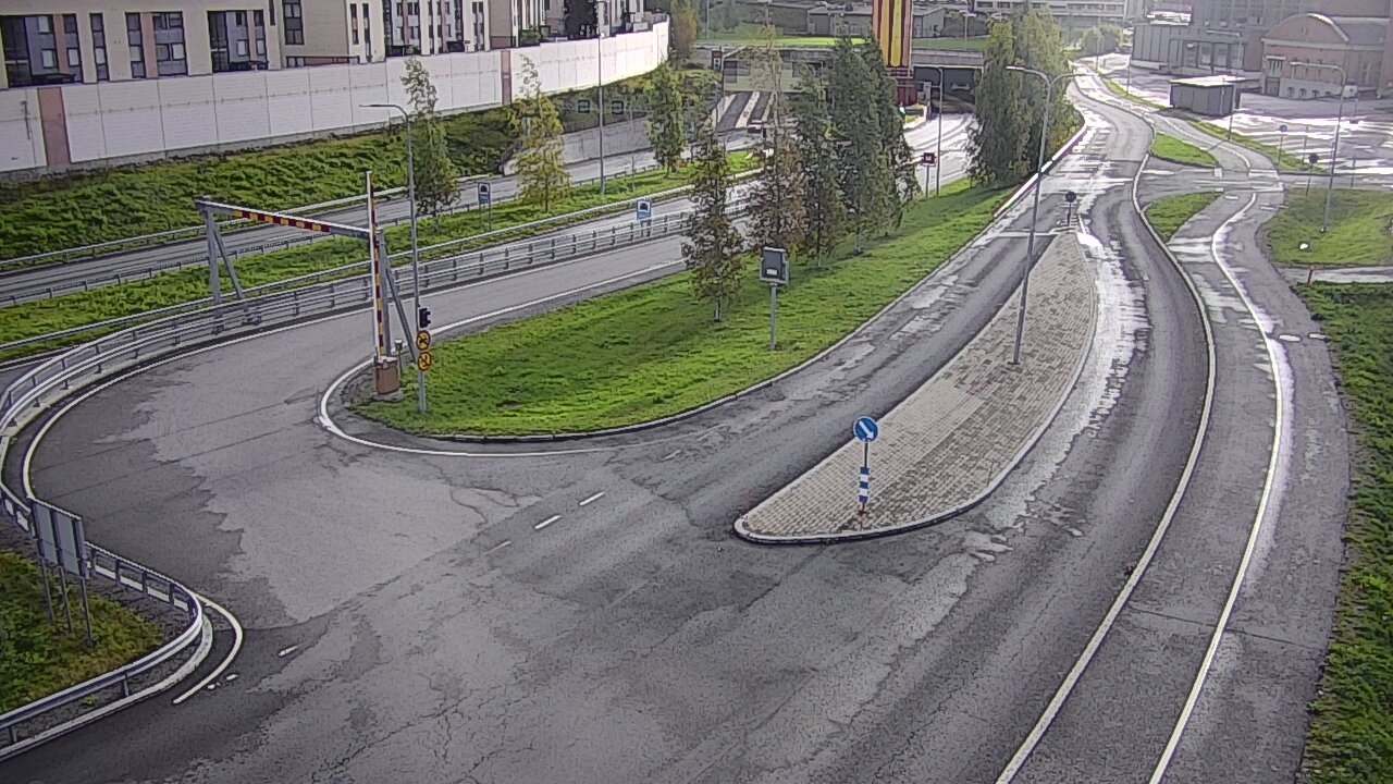 Weather Camera Image Väg 12 Tammerfors, Rantatunneli ramppi, väst, Tampere, Pirkanmaa