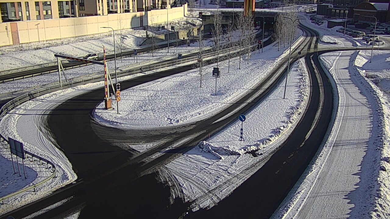 Kelikamerat Kuva Tie 12 Tampere, Rantatunnelin ramppi, länsi, Tampere, Pirkanmaa