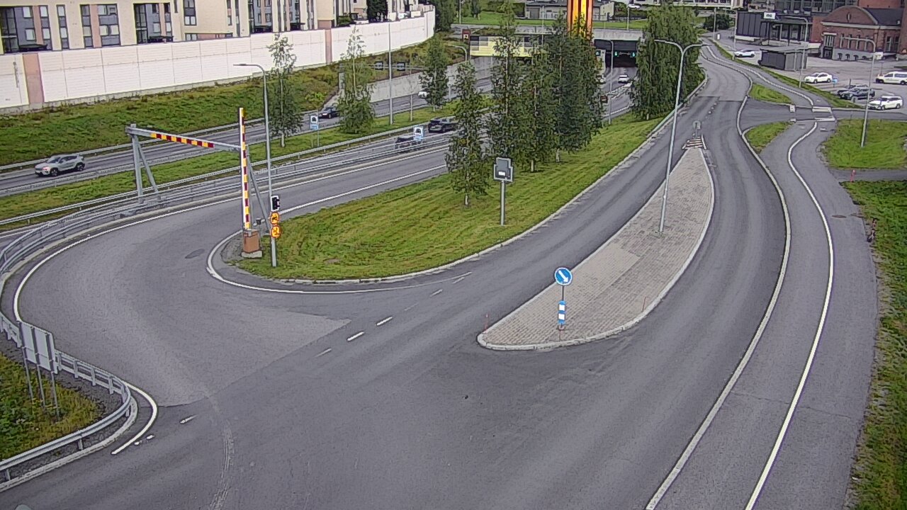 Kelikamerat Kuva Tie 12 Tampere, Rantatunnelin ramppi, länsi, Tampere, Pirkanmaa