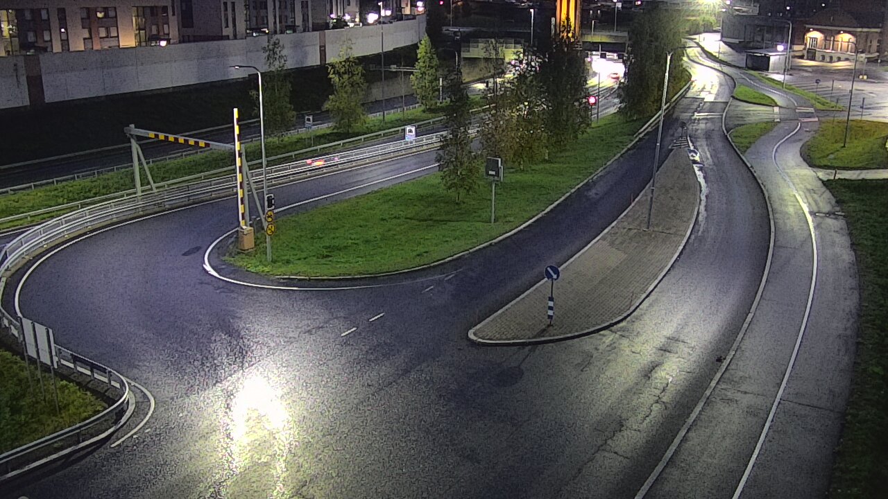 Weather Camera Image Väg 12 Tammerfors, Rantatunneli ramppi, väst, Tampere, Pirkanmaa