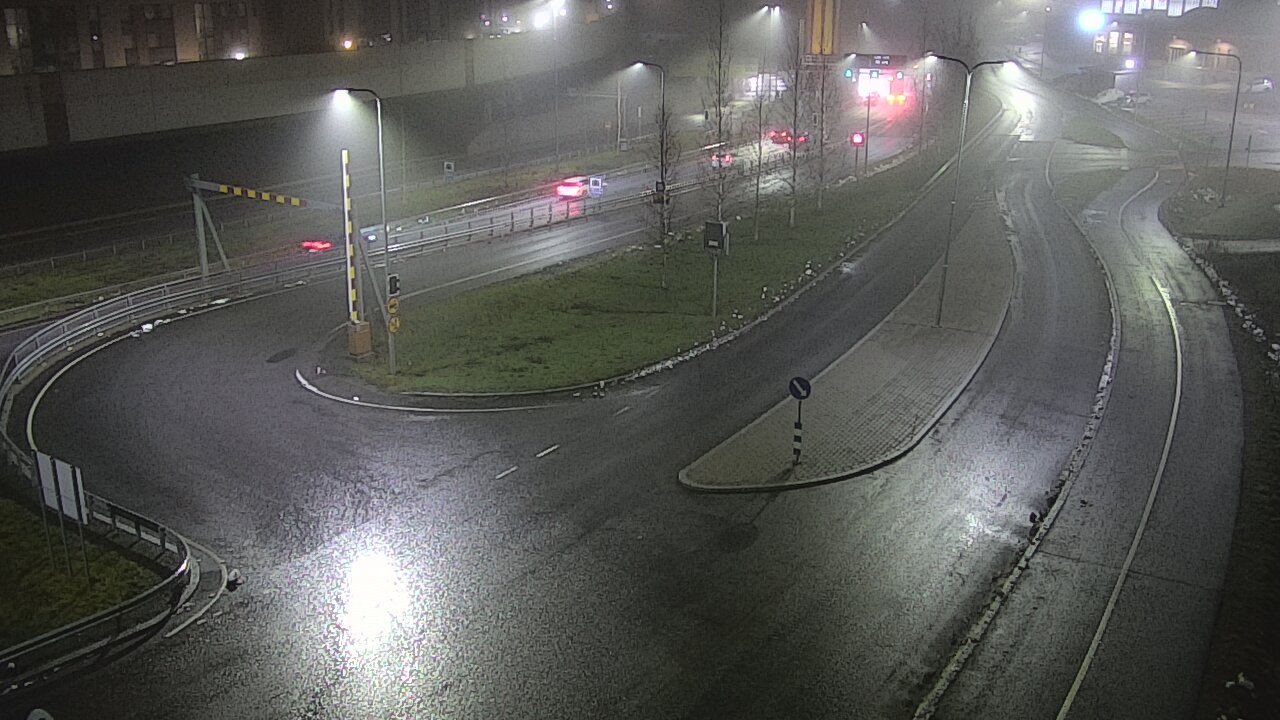 Weather Camera Image Väg 12 Tammerfors, Rantatunneli ramppi, väst, Tampere, Pirkanmaa