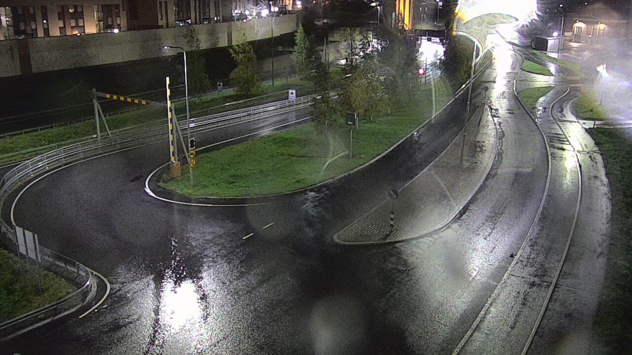Weather Camera Image Väg 12 Tammerfors, Rantatunneli ramppi, väst, Tampere, Pirkanmaa