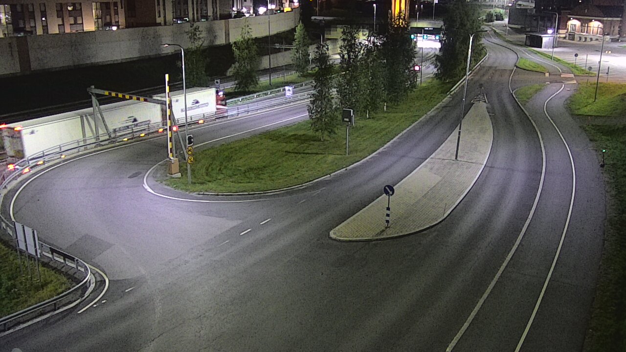Kelikamerat Kuva Tie 12 Tampere, Rantatunnelin ramppi, länsi, Tampere, Pirkanmaa