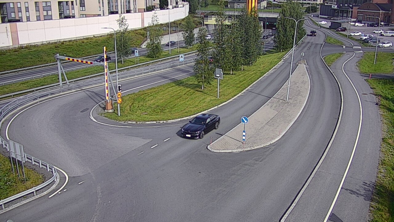 Kelikamerat Kuva Tie 12 Tampere, Rantatunnelin ramppi, länsi, Tampere, Pirkanmaa
