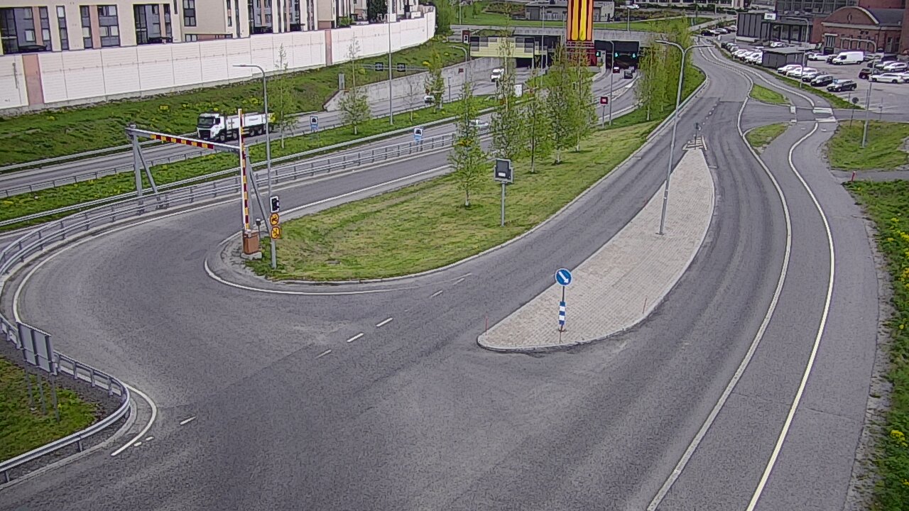 Weather Camera Image Väg 12 Tammerfors, Rantatunneli ramppi, väst, Tampere, Pirkanmaa