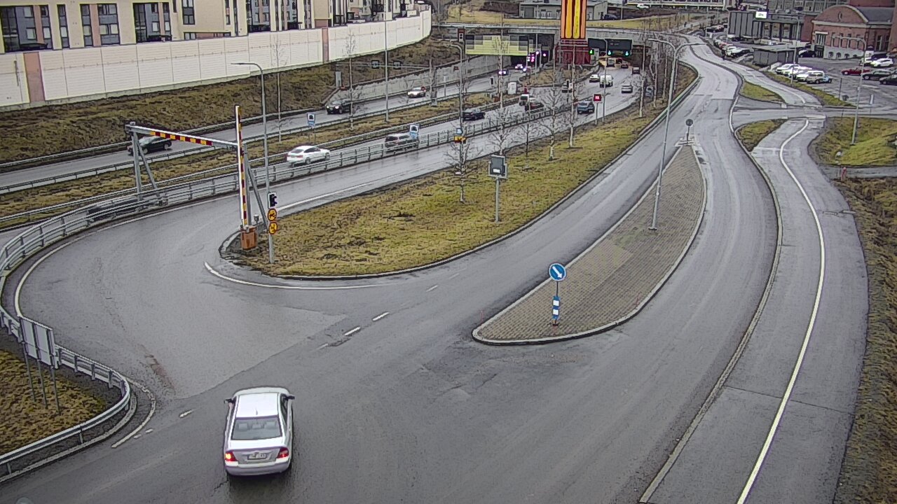 Kelikamerat Kuva Tie 12 Tampere, Rantatunnelin ramppi, länsi, Tampere, Pirkanmaa