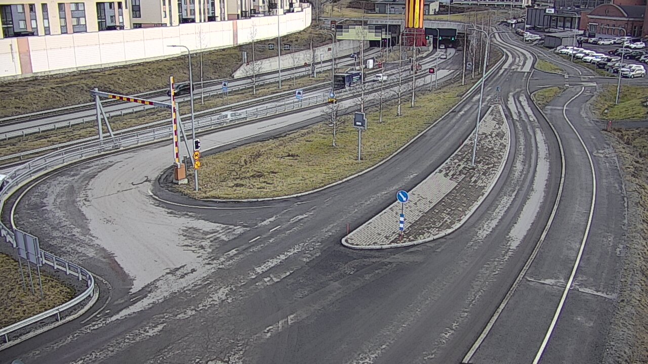 Kelikamerat Kuva Tie 12 Tampere, Rantatunnelin ramppi, länsi, Tampere, Pirkanmaa