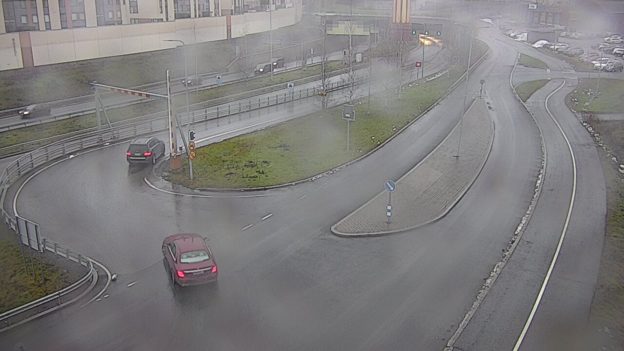 Weather Camera Image Väg 12 Tammerfors, Rantatunneli ramppi, väst, Tampere, Pirkanmaa