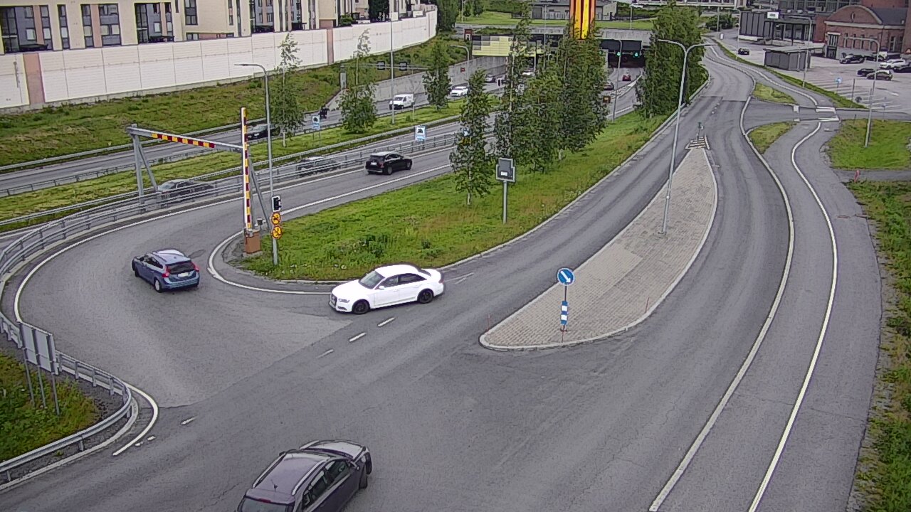 Weather Camera Image Väg 12 Tammerfors, Rantatunneli ramppi, väst, Tampere, Pirkanmaa