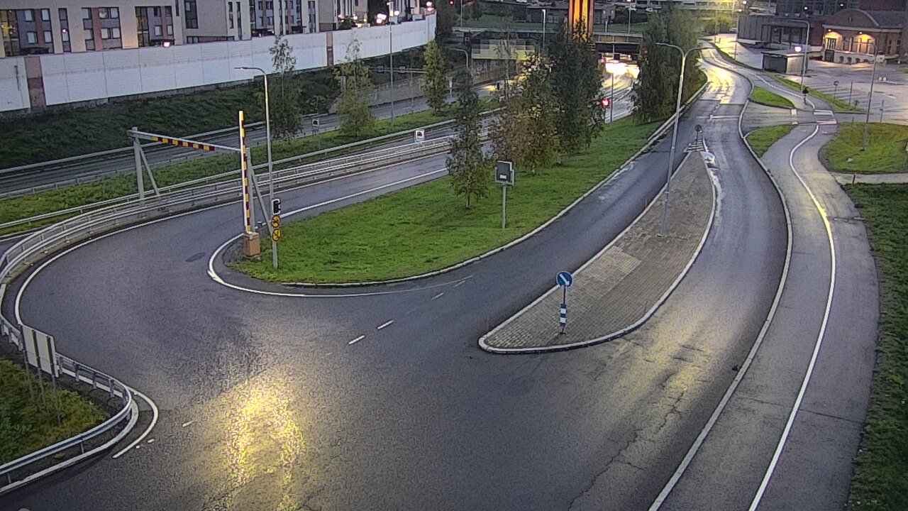 Weather Camera Image Väg 12 Tammerfors, Rantatunneli ramppi, väst, Tampere, Pirkanmaa