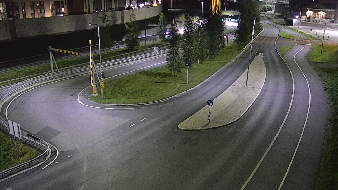 Kelikamerat Kuva Tie 12 Tampere, Rantatunnelin ramppi, länsi, Tampere, Pirkanmaa