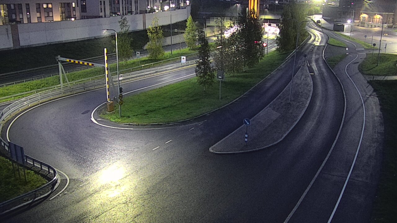Weather Camera Image Väg 12 Tammerfors, Rantatunneli ramppi, väst, Tampere, Pirkanmaa