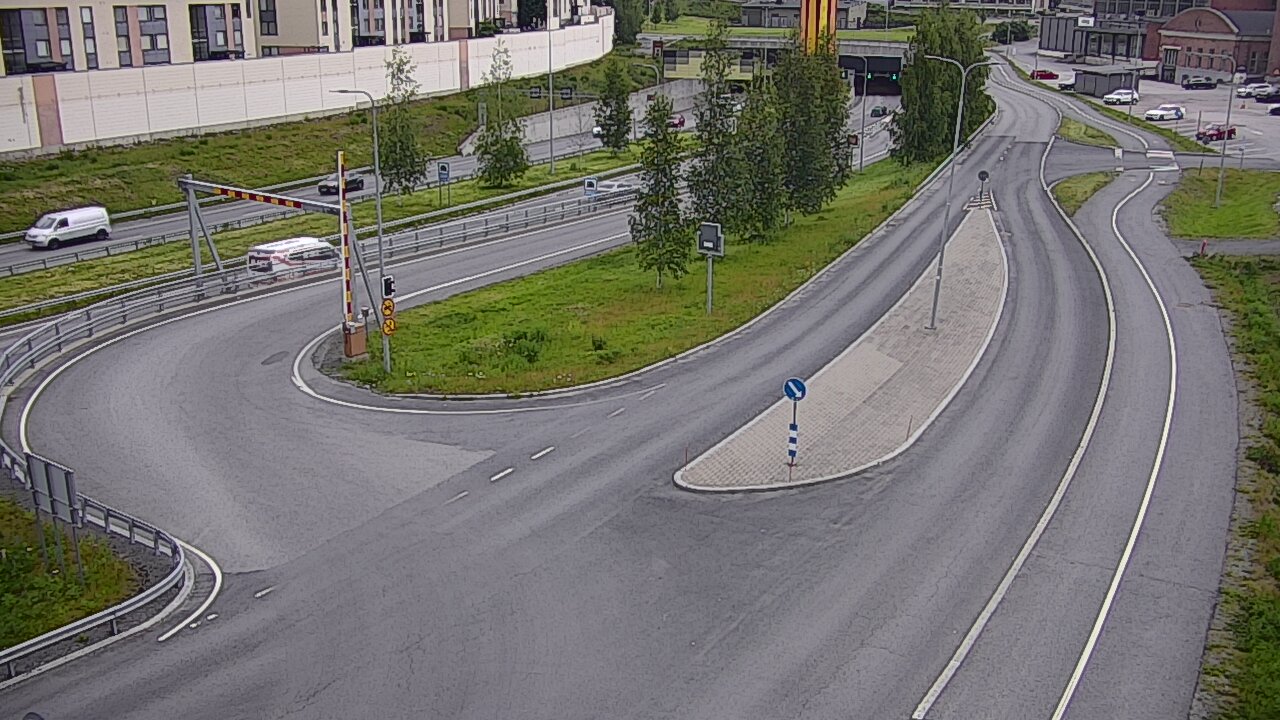 Kelikamerat Kuva Tie 12 Tampere, Rantatunnelin ramppi, länsi, Tampere, Pirkanmaa