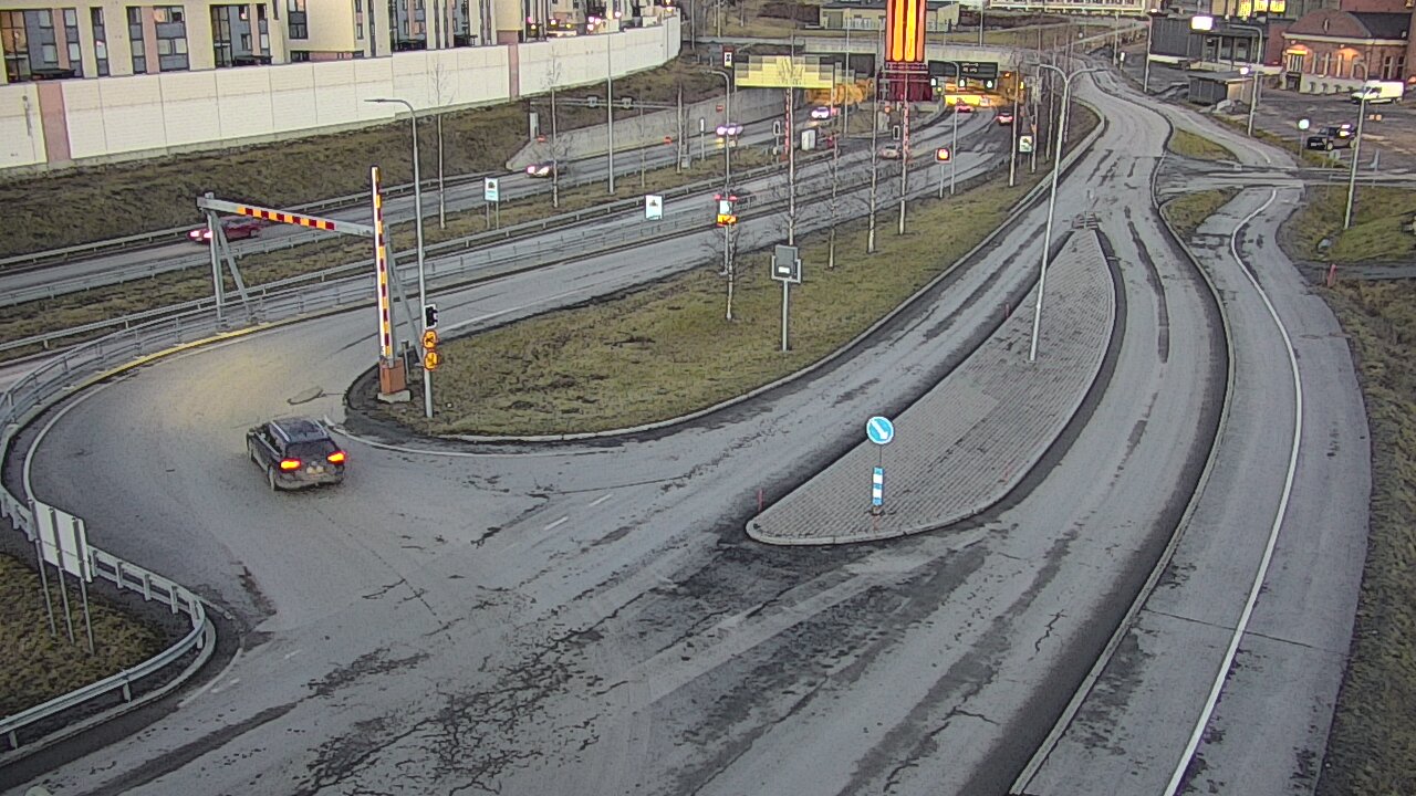 Weather Camera Image Väg 12 Tammerfors, Rantatunneli ramppi, väst, Tampere, Pirkanmaa