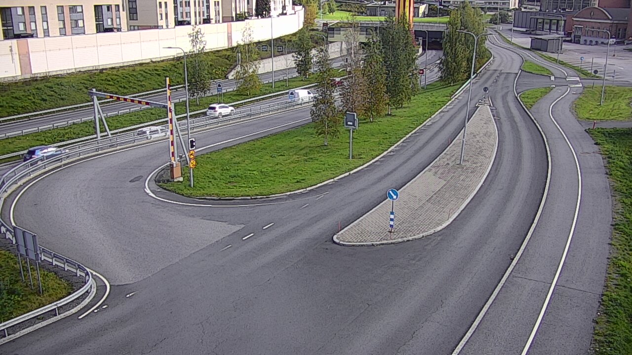 Kelikamerat Kuva Tie 12 Tampere, Rantatunnelin ramppi, länsi, Tampere, Pirkanmaa