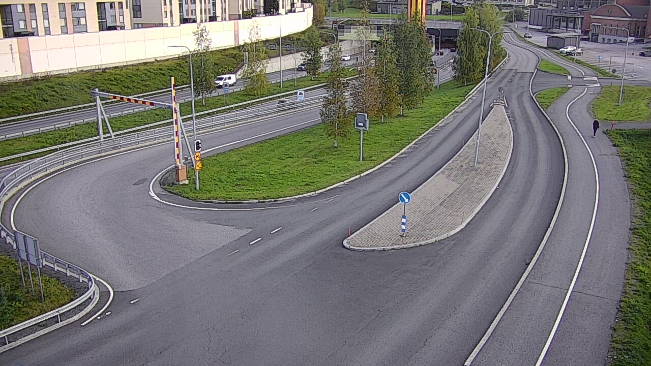 Kelikamerat Kuva Tie 12 Tampere, Rantatunnelin ramppi, länsi, Tampere, Pirkanmaa