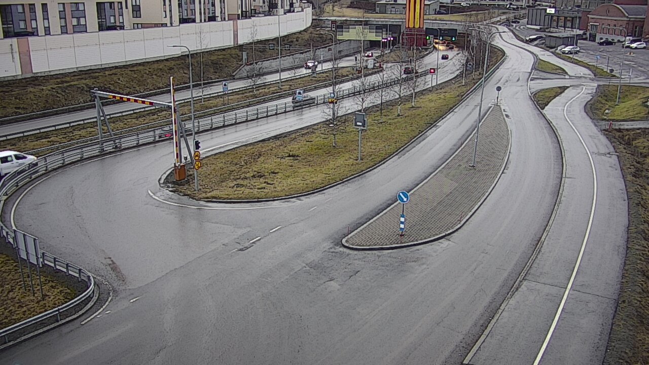 Kelikamerat Kuva Tie 12 Tampere, Rantatunnelin ramppi, länsi, Tampere, Pirkanmaa