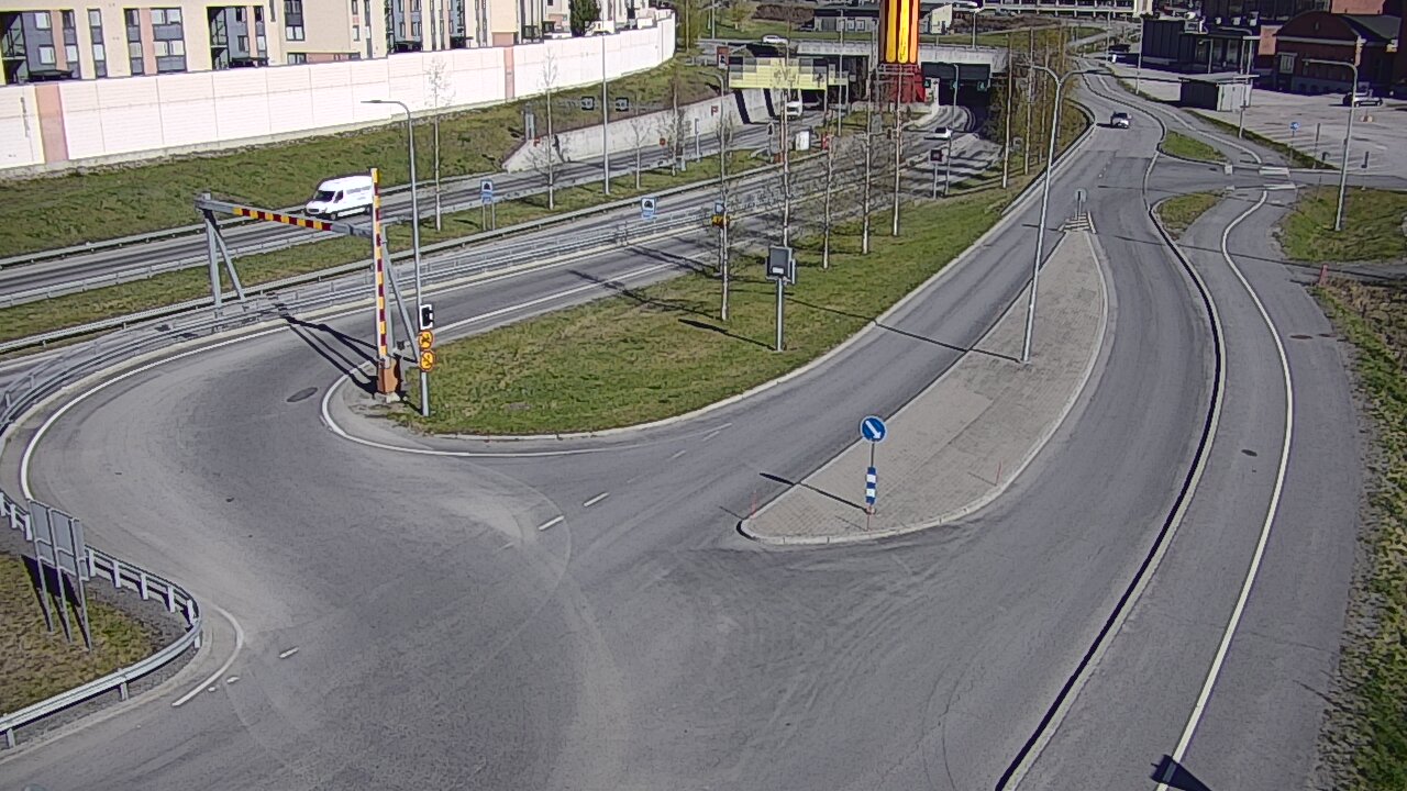 Weather Camera Image Road 12 Tampere, Rantatunnelin ramppi, west, Tampere, Pirkanmaa