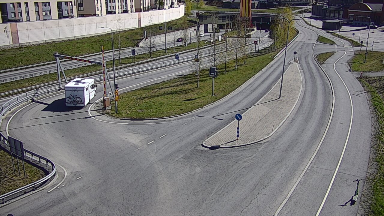 Weather Camera Image Road 12 Tampere, Rantatunnelin ramppi, west, Tampere, Pirkanmaa