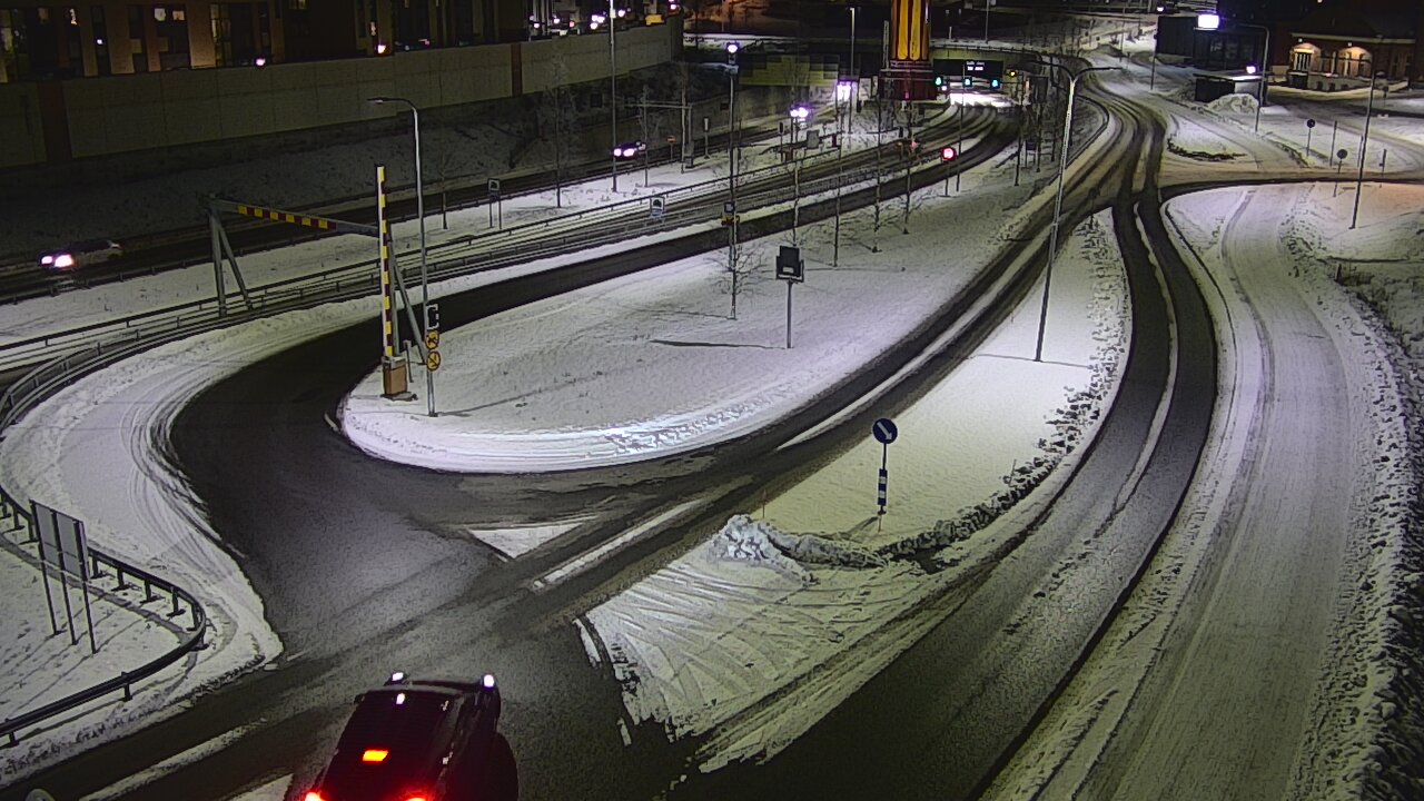 Kelikamerat Kuva Tie 12 Tampere, Rantatunnelin ramppi, länsi, Tampere, Pirkanmaa