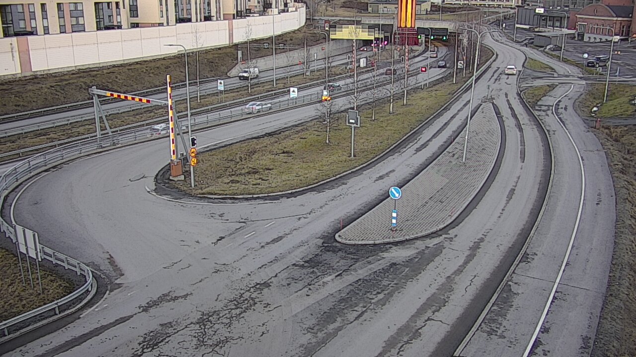 Kelikamerat Kuva Tie 12 Tampere, Rantatunnelin ramppi, länsi, Tampere, Pirkanmaa