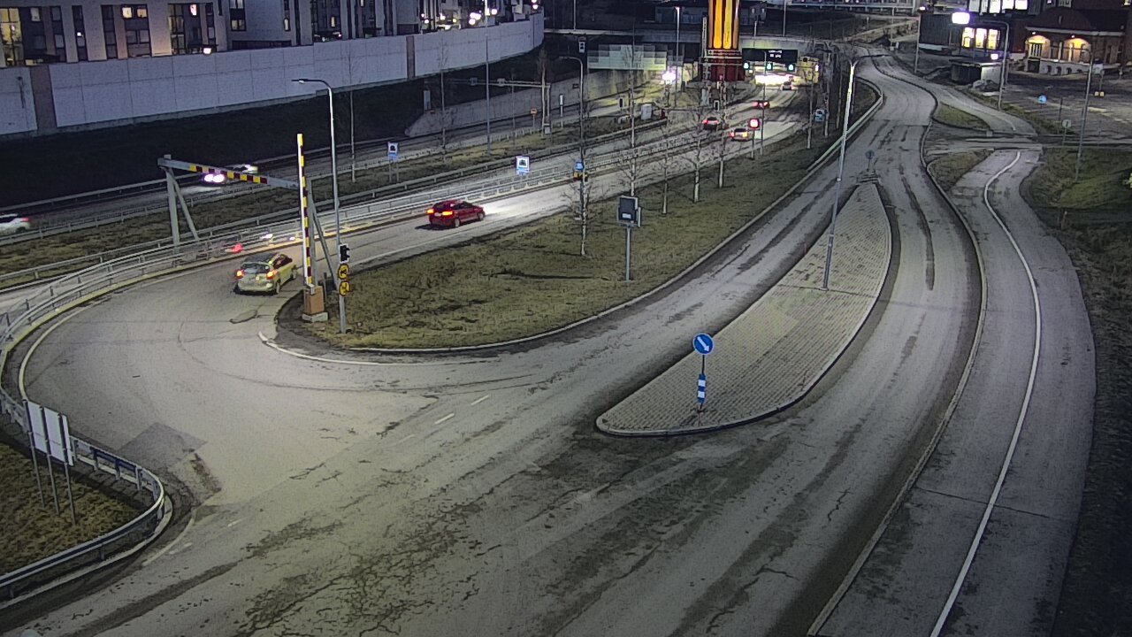 Weather Camera Image Väg 12 Tammerfors, Rantatunneli ramppi, väst, Tampere, Pirkanmaa