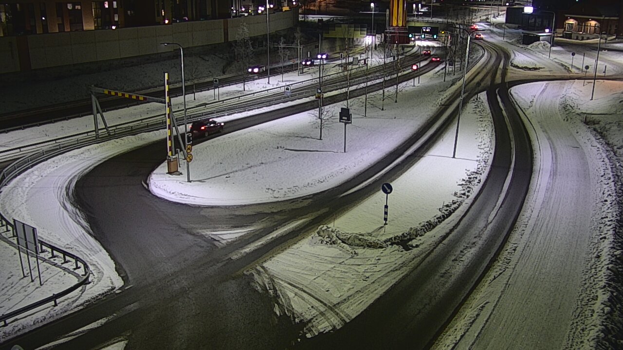 Weather Camera Image Väg 12 Tammerfors, Rantatunneli ramppi, väst, Tampere, Pirkanmaa