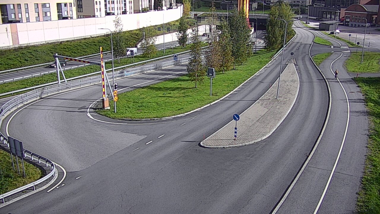 Kelikamerat Kuva Tie 12 Tampere, Rantatunnelin ramppi, länsi, Tampere, Pirkanmaa