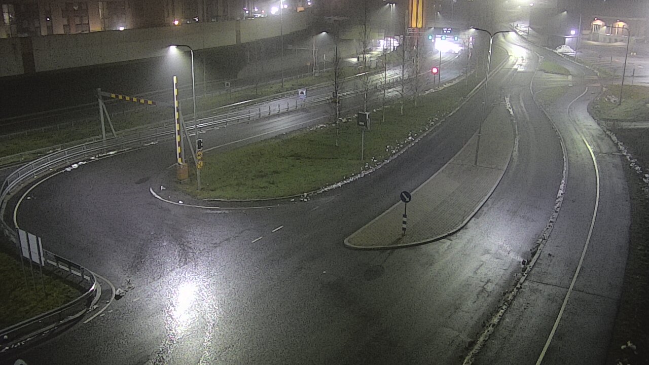 Weather Camera Image Väg 12 Tammerfors, Rantatunneli ramppi, väst, Tampere, Pirkanmaa