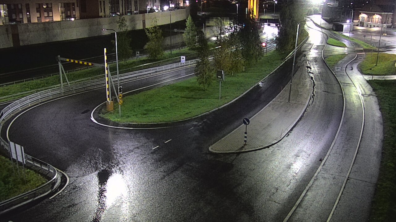 Weather Camera Image Väg 12 Tammerfors, Rantatunneli ramppi, väst, Tampere, Pirkanmaa