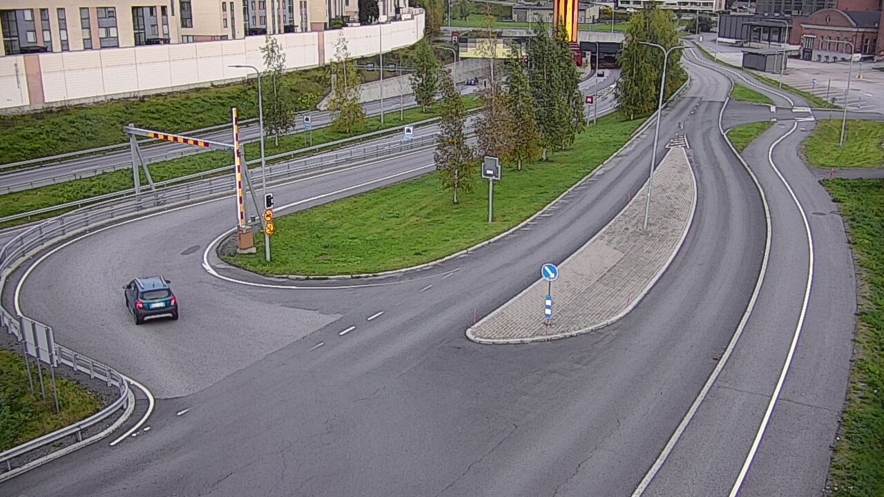 Weather Camera Image Väg 12 Tammerfors, Rantatunneli ramppi, väst, Tampere, Pirkanmaa