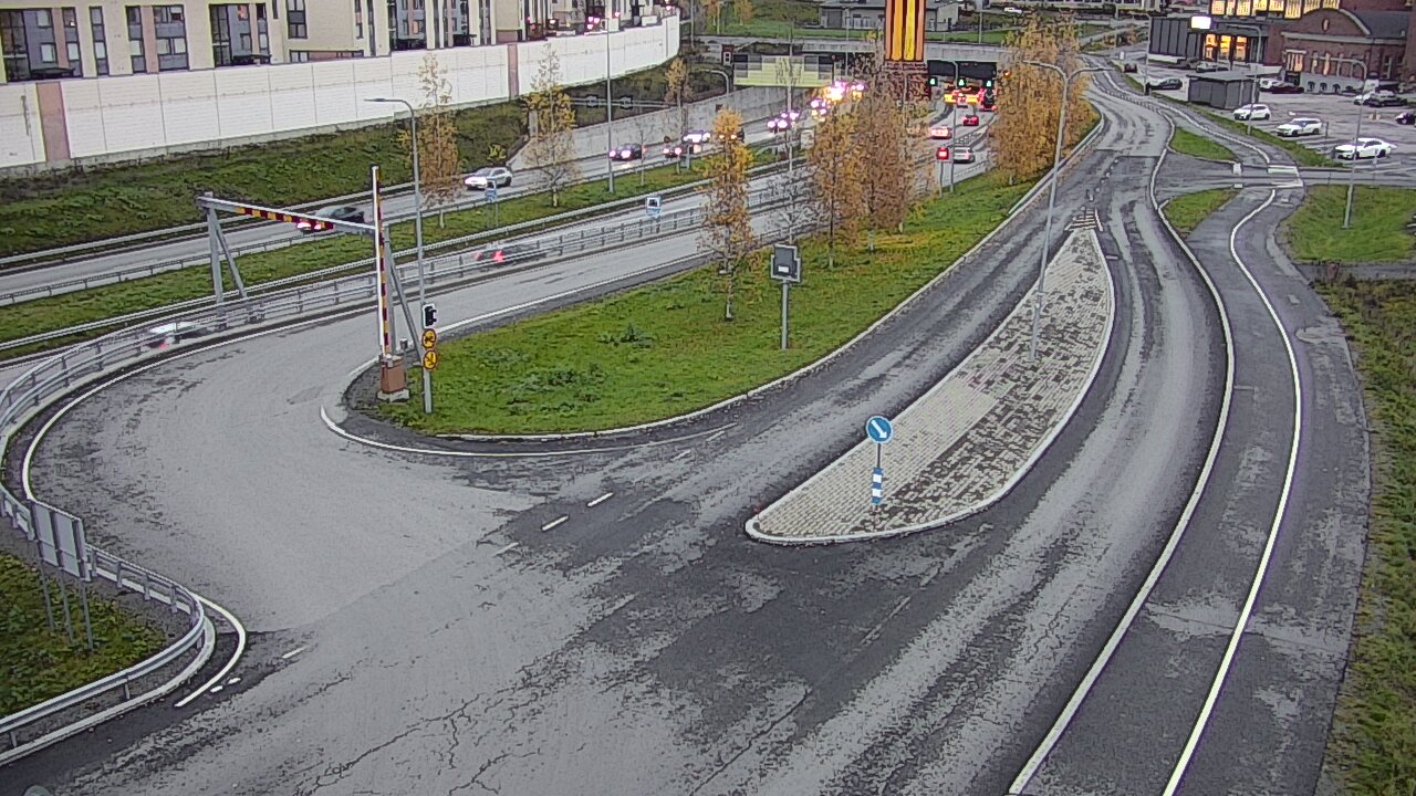 Kelikamerat Kuva Tie 12 Tampere, Rantatunnelin ramppi, länsi, Tampere, Pirkanmaa