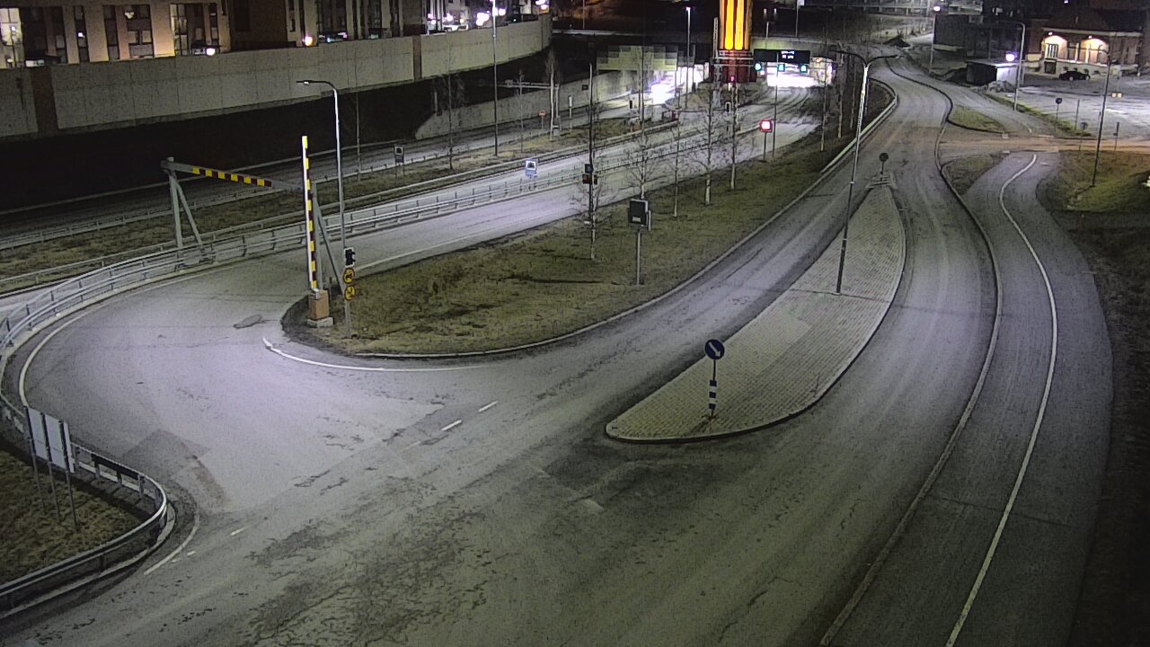 Kelikamerat Kuva Tie 12 Tampere, Rantatunnelin ramppi, länsi, Tampere, Pirkanmaa