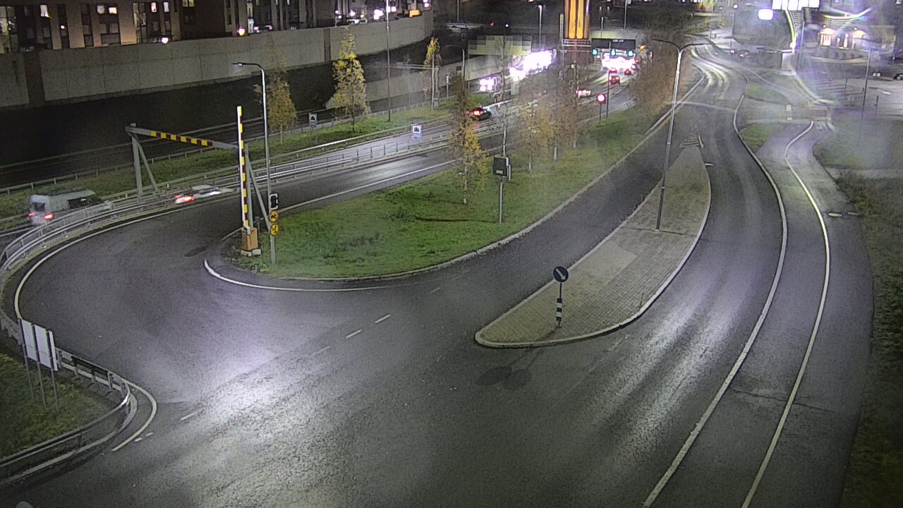 Kelikamerat Kuva Tie 12 Tampere, Rantatunnelin ramppi, länsi, Tampere, Pirkanmaa