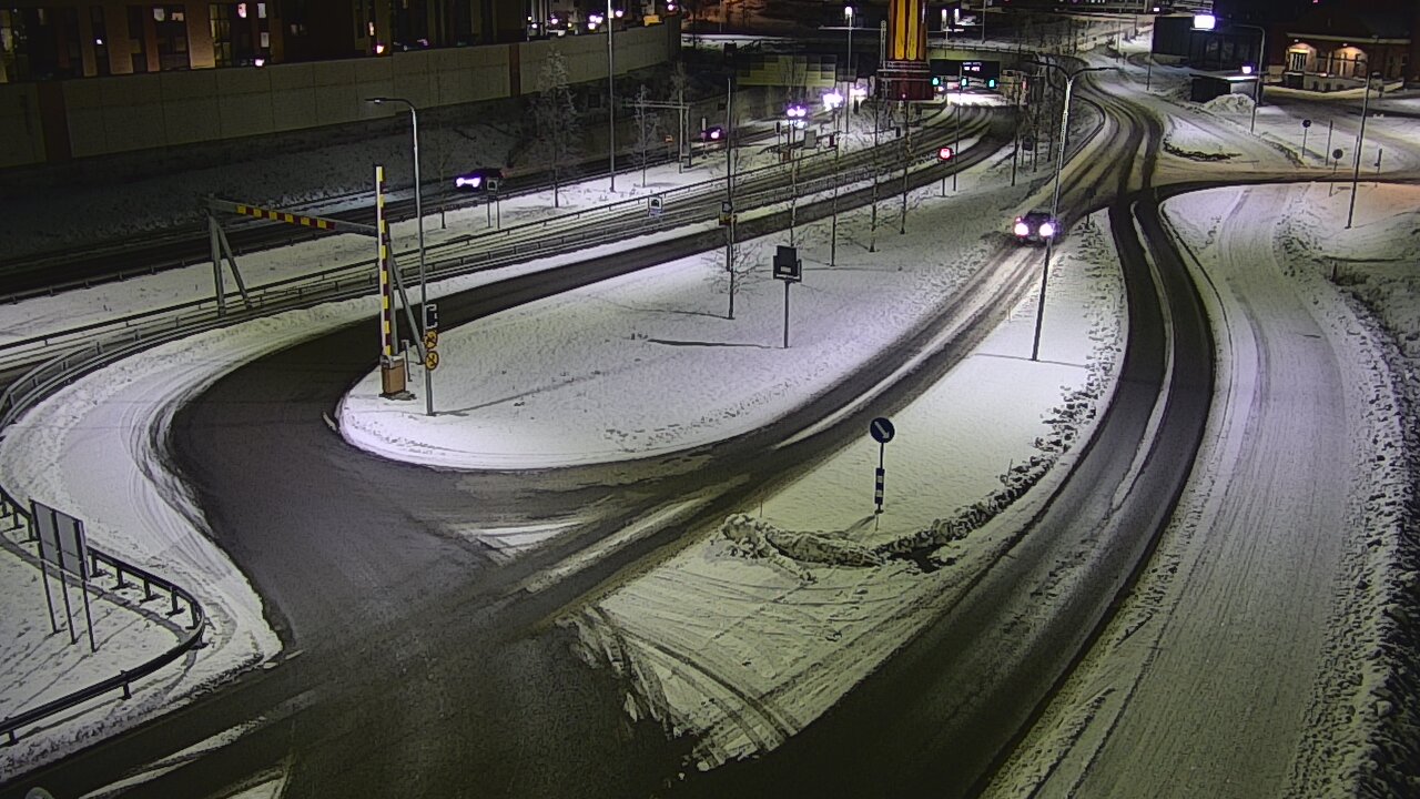 Weather Camera Image Väg 12 Tammerfors, Rantatunneli ramppi, väst, Tampere, Pirkanmaa