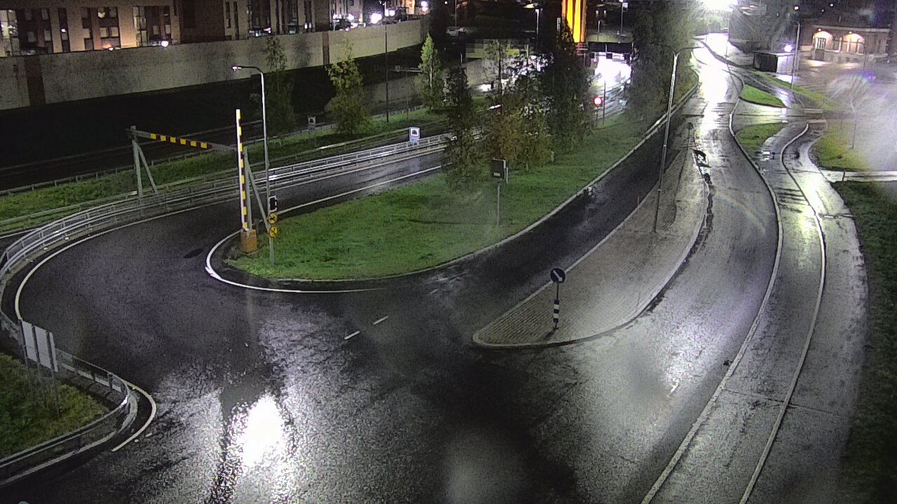 Weather Camera Image Väg 12 Tammerfors, Rantatunneli ramppi, väst, Tampere, Pirkanmaa