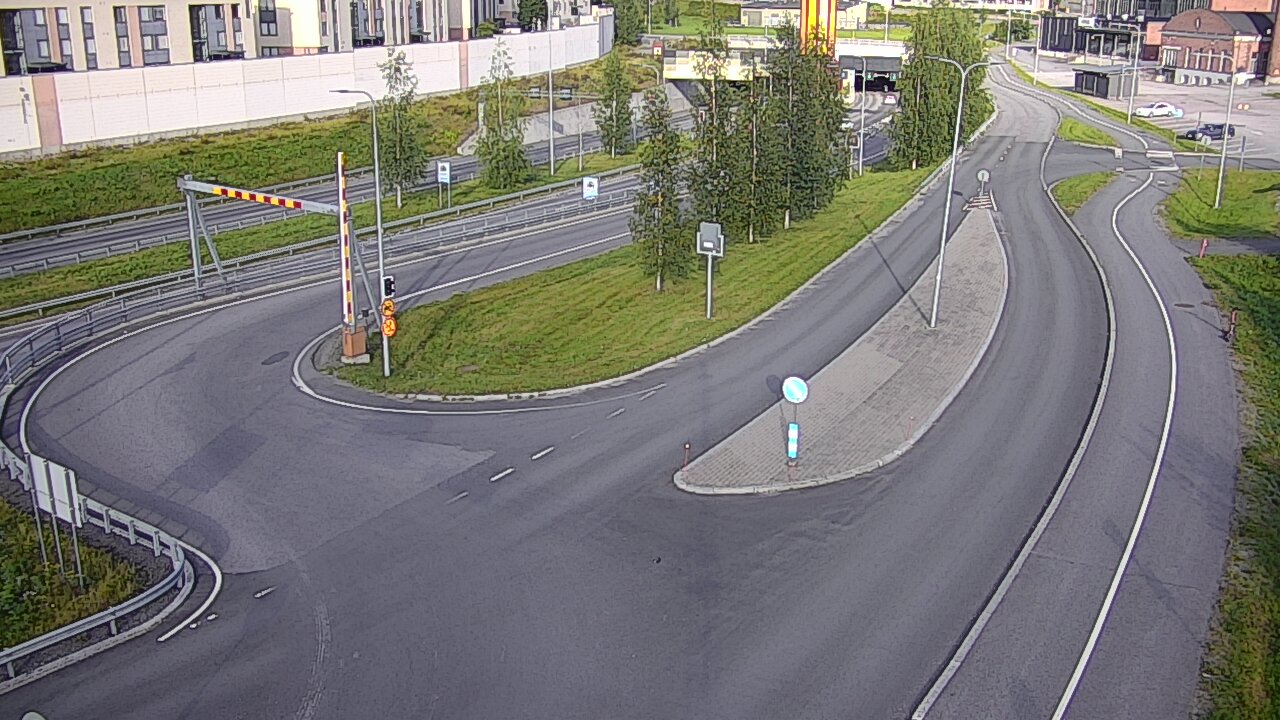 Kelikamerat Kuva Tie 12 Tampere, Rantatunnelin ramppi, länsi, Tampere, Pirkanmaa