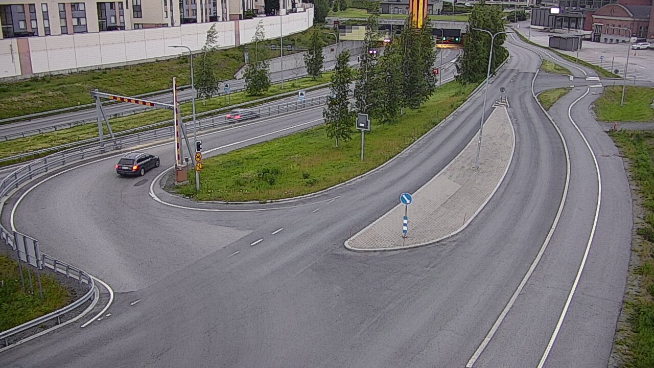 Kelikamerat Kuva Tie 12 Tampere, Rantatunnelin ramppi, länsi, Tampere, Pirkanmaa