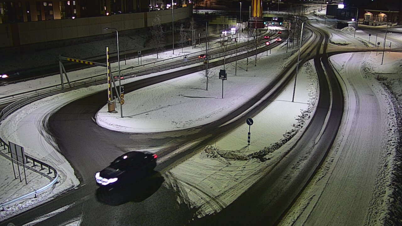 Weather Camera Image Väg 12 Tammerfors, Rantatunneli ramppi, väst, Tampere, Pirkanmaa