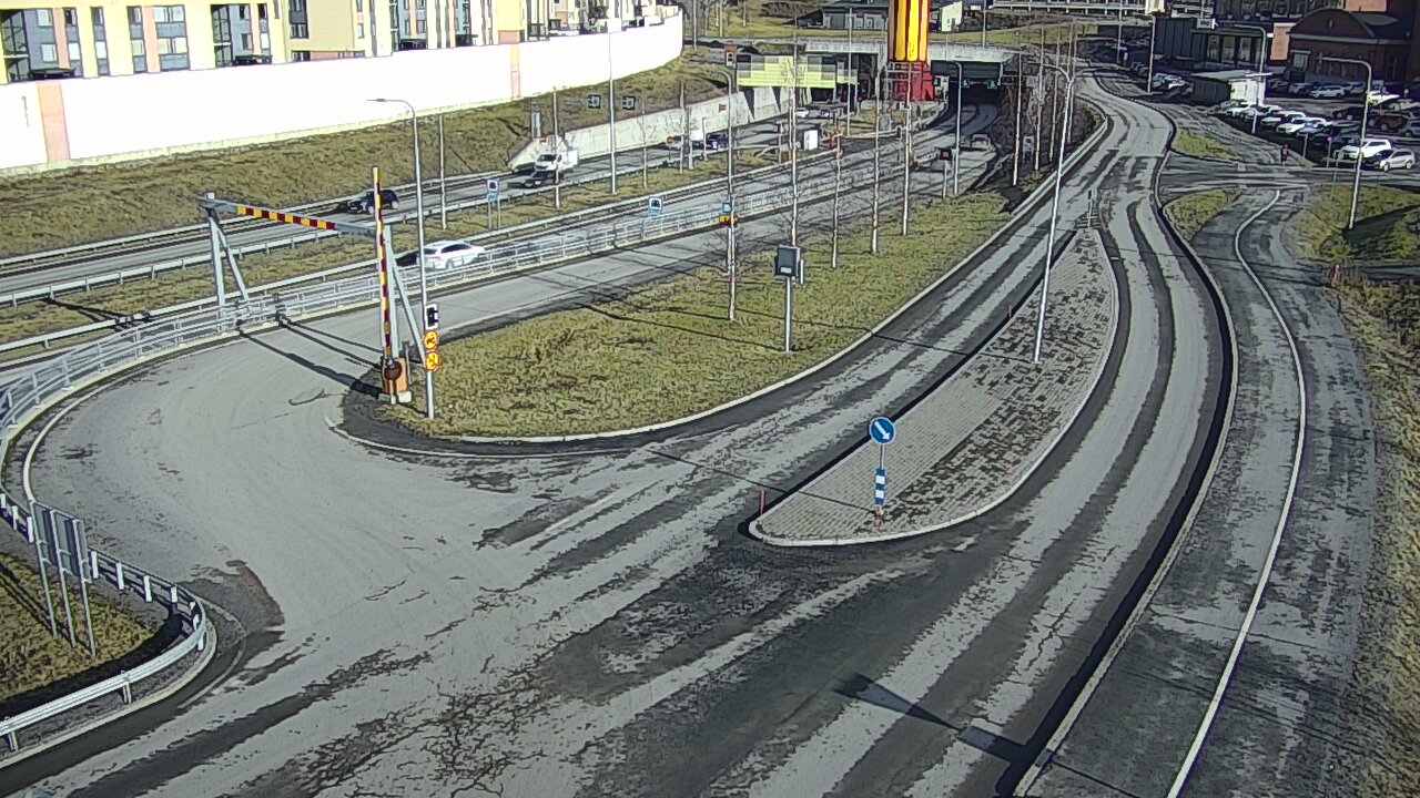 Kelikamerat Kuva Tie 12 Tampere, Rantatunnelin ramppi, länsi, Tampere, Pirkanmaa